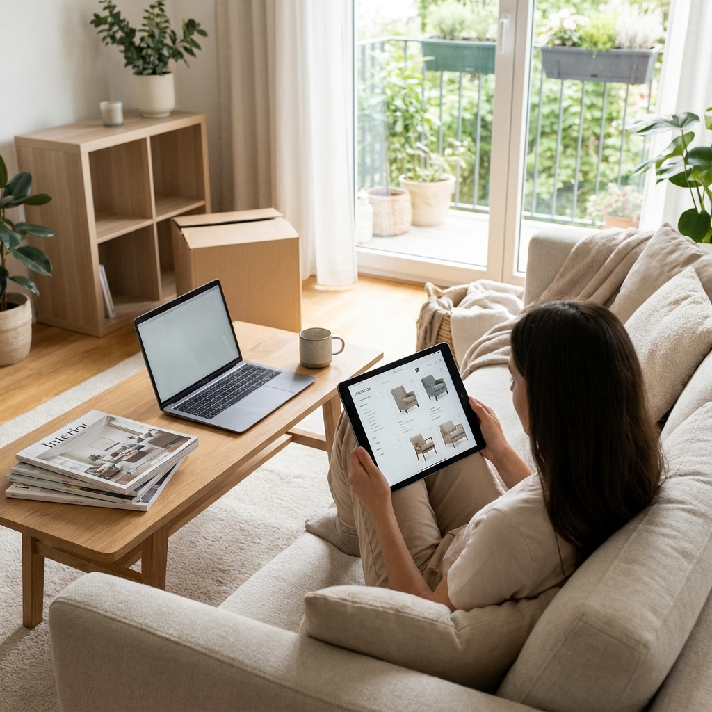 Möbel online kaufen: Eine bequeme Lösung für modernes Wohnen